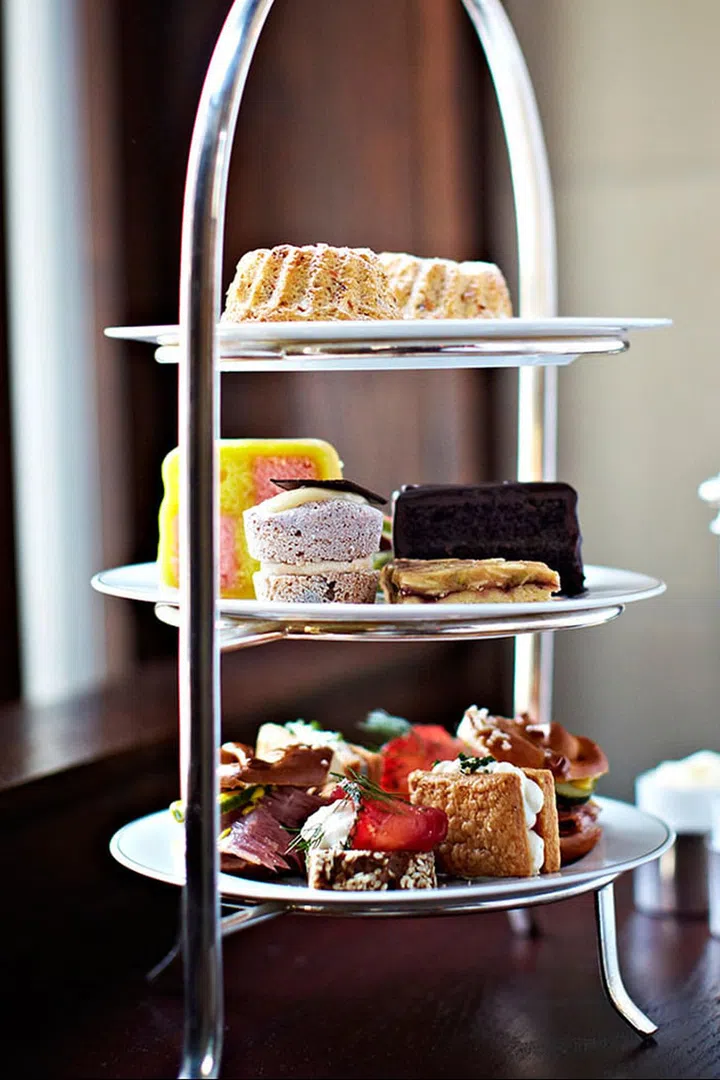 A stone’s throw away from Somerset House, this is the perfect place for a pick-up – whether a caffeine hit between shows with a takeaway coffee from the counter, or a slice of rich sachertorte.
The Delaunay, 55 Aldwych, London WC2 (020 7499 8558).