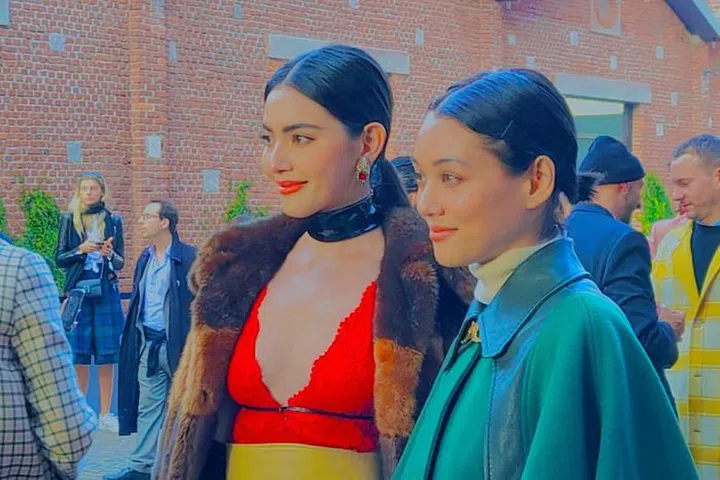 Thai Actress Davika Hoorne and Australian Influencer Kim Jones.