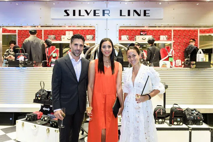 Mario Castelo, Fay and Amber Leow De Boer and. Photo: Ashley Mak 