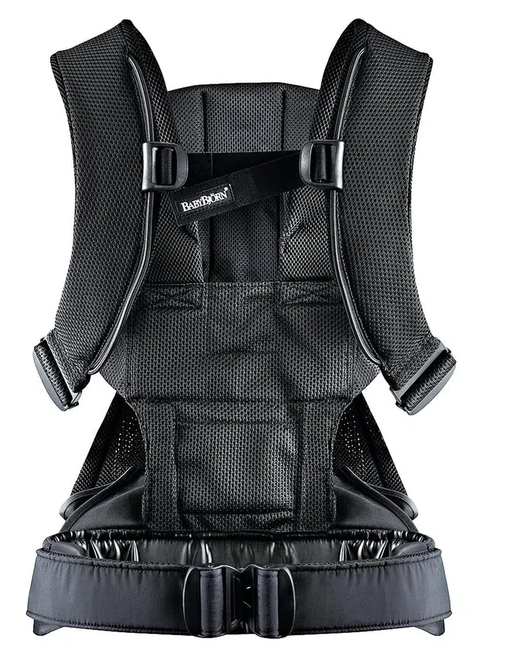 “People don’t realise how useful carriers are,” shares Fuwei. “It encourages bonding time and allows fuss-free travel.” The BabyBjörn Carrier One “has excellent support and is easy to use.” Carrier One, from $279, BabyBjörn