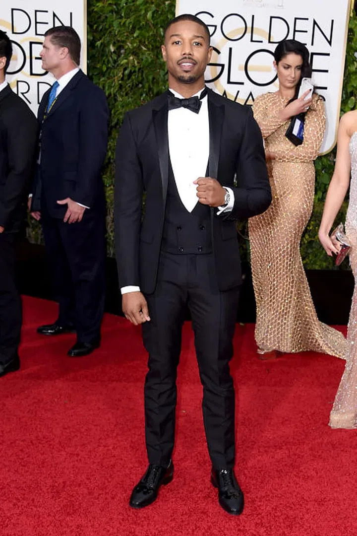 In Dior Homme at the 2016 Golden Globes.Photo: Getty