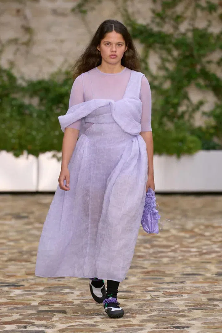 Quintessentially Scandi Juxtapositions At Cecilie Bahnsen Spring