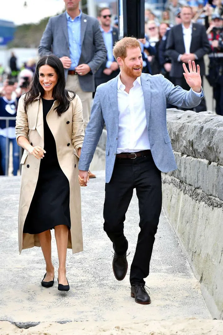 The Classic Cotton Straight Cut Trench Coat is made from 100 percent cotton

Photo: Getty