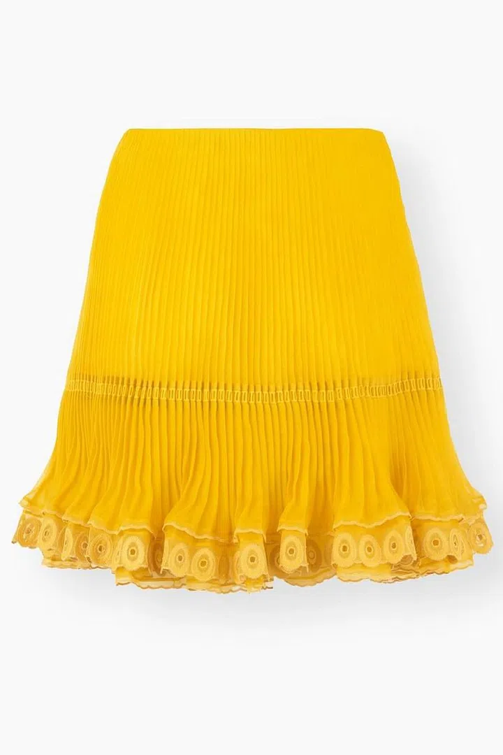Silk organza skirt, £2,635, Chloé