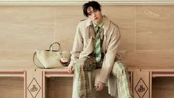 Bang Chan Stray Kids Fendi Bazaar Man Kim Sinae