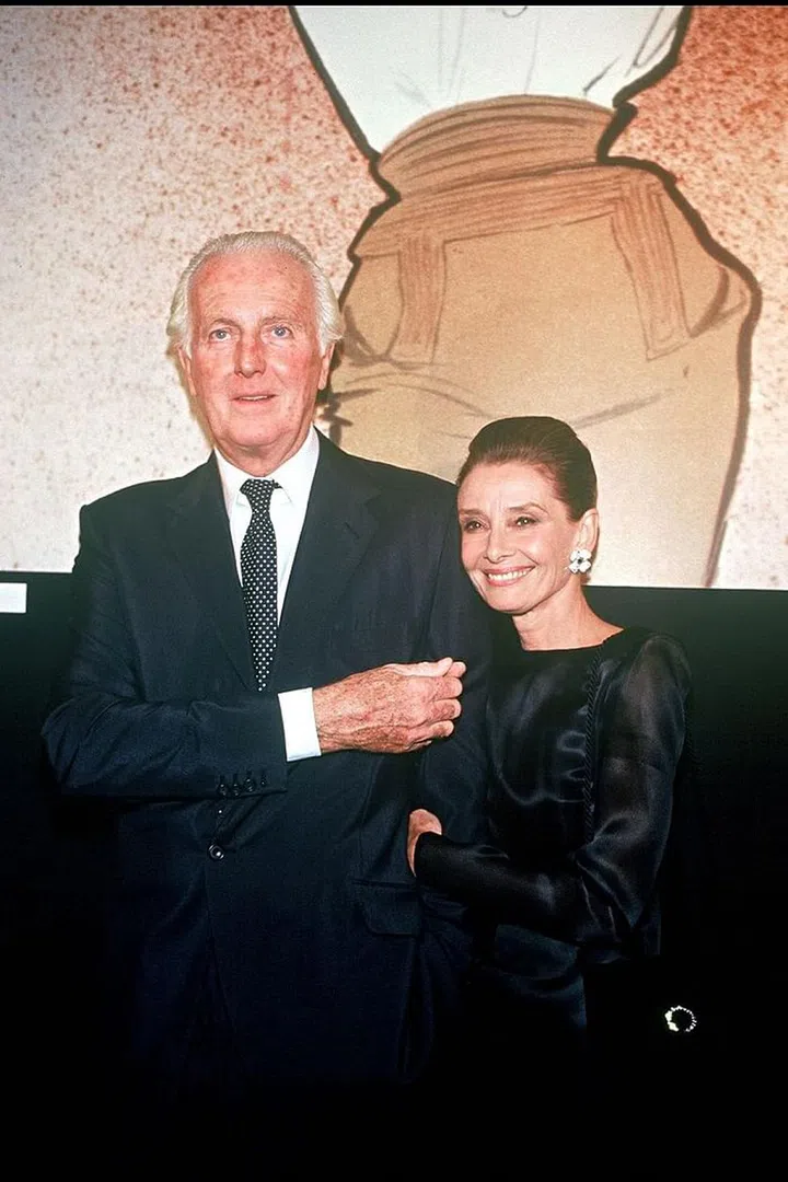 At the 40th anniversary of the Givenchy fashion house.