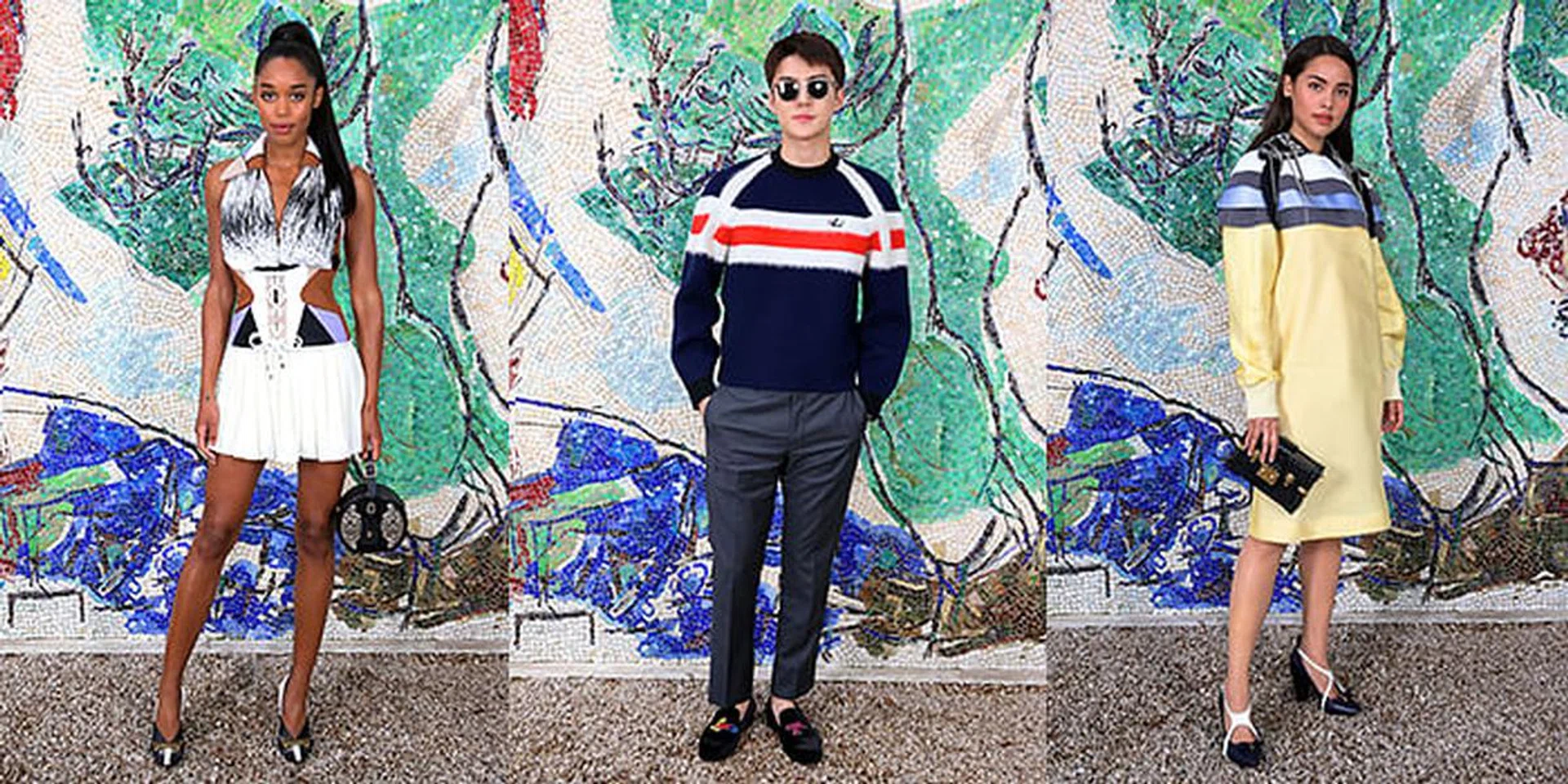 louis vuitton cruise 2019 celebrities