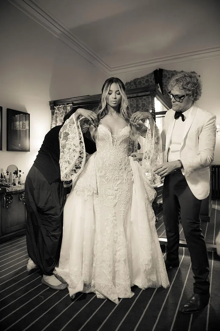 And The Bride Wore... Custom Cavalli Couture