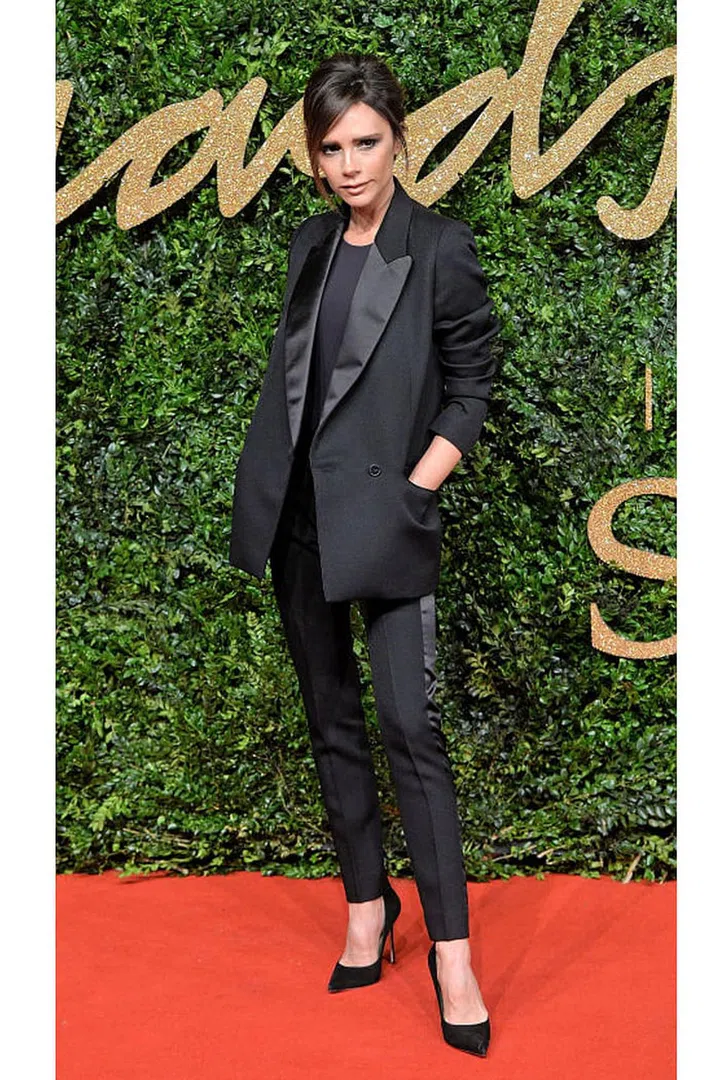 What: Victoria Beckham
Where: 2015 British Fashion Awards. Photo: Getty