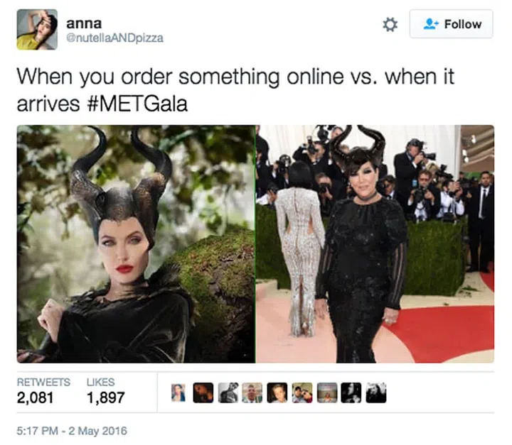 The 26 Funniest Tweets About The 2016 Met Gala