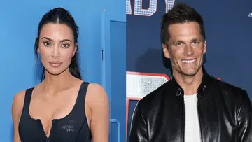 Tom Brady and Kim Kardashian