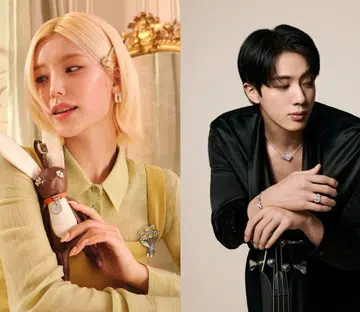 celeb campaigns roger vivier yeji fred jin