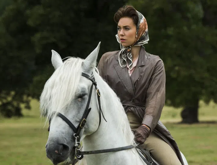 Vanessa Kirby in The Crown