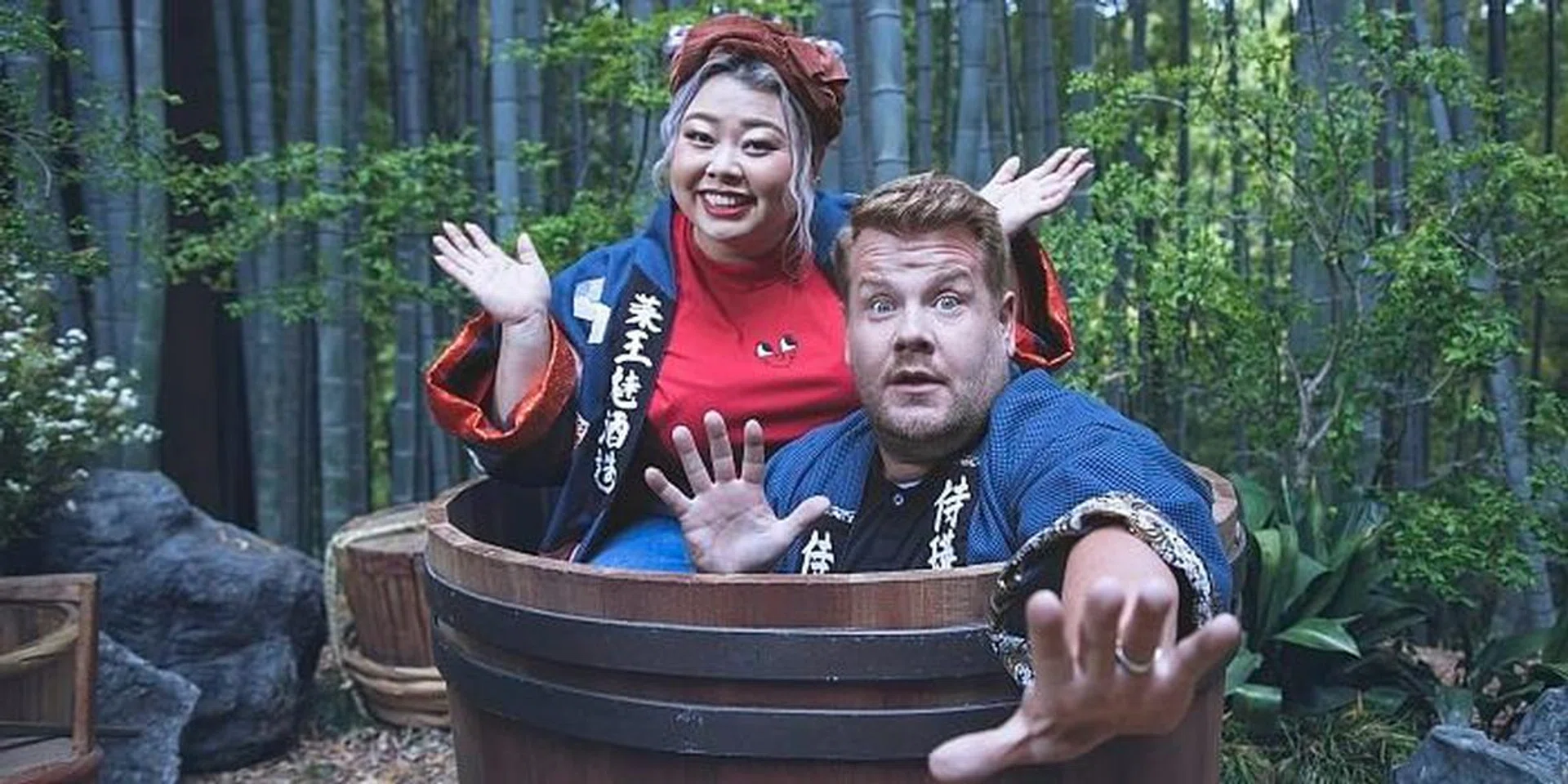 SK-II Pitera Masterclass Facial Treatment Essence - Feel The Hands - Naomi Watanabe James Corden 2