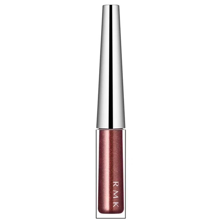 Get your glam on with a dark rose on your lash line and inner corners of your eyes.
