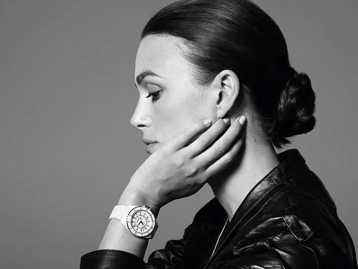 Keira Knightley in Chanel J12 Campaign