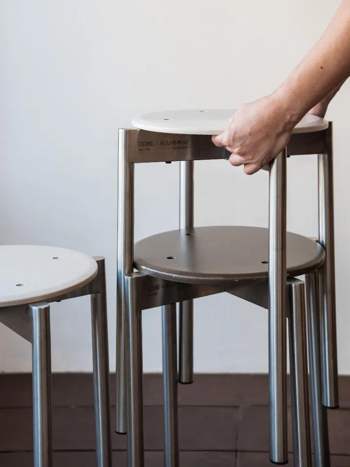 QORE: Circularity at the Core, QORE × Alchemist Betterism Stool, things to do this weekend in singapore