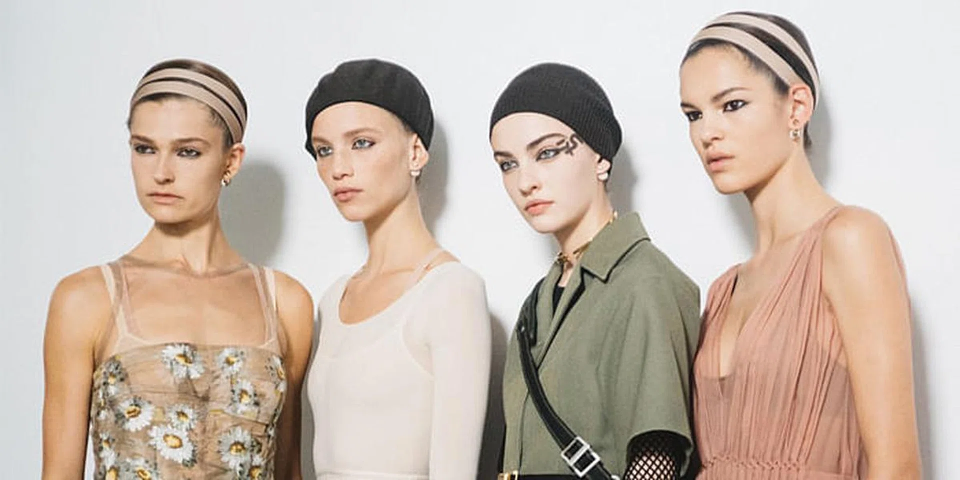 Backstage at Dior SS19