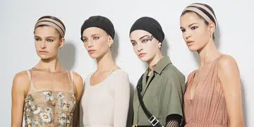 Backstage at Dior SS19