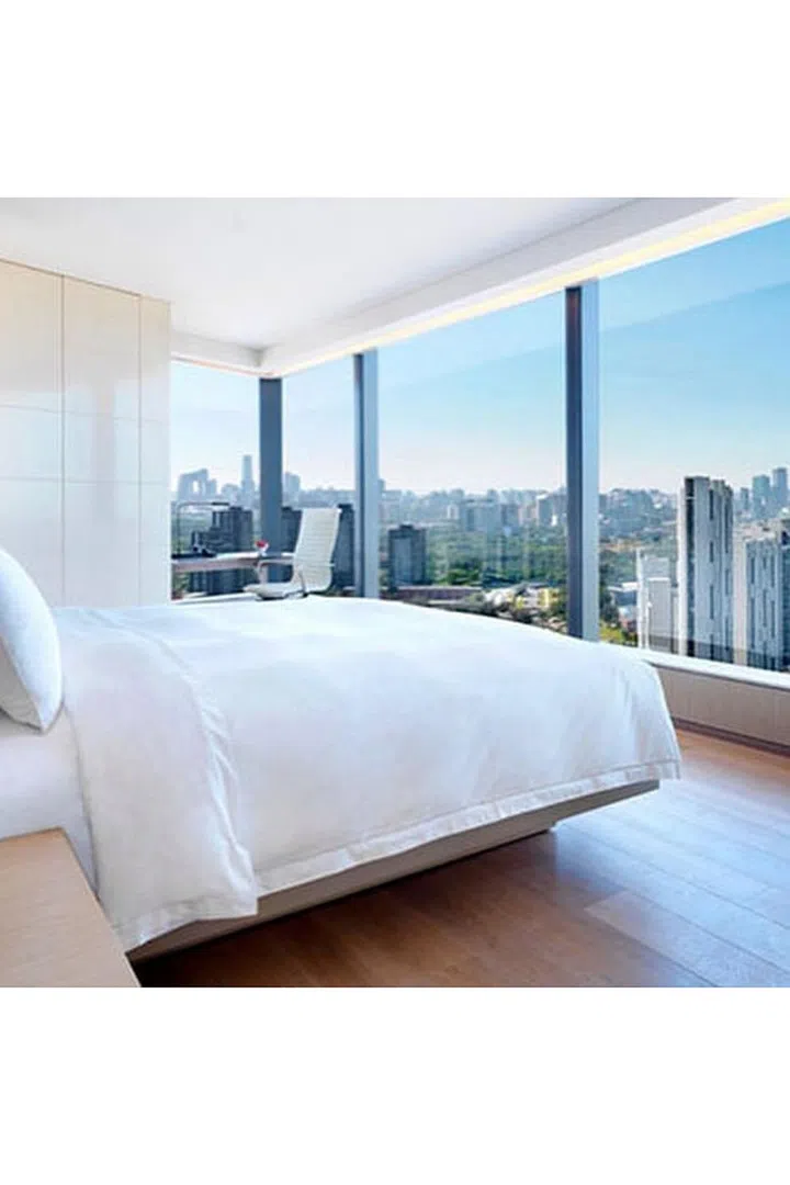 Where: Beijing, China
Why: A minimalist's dream with sleek white decor.