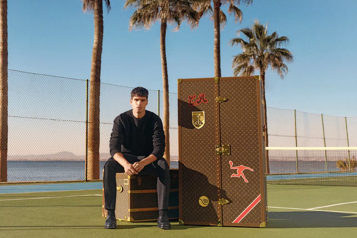 Louis Vuitton’s Bespoke Trunks For The Australian Open Are A Piece Of ...