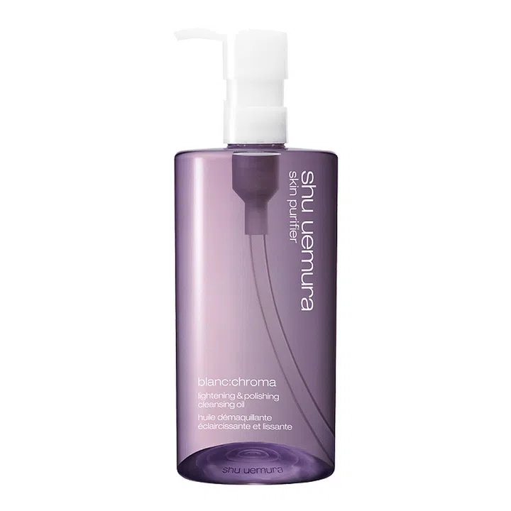Best Brightening Makeup Removers Shu Uemura Blanc:Chroma Lightening & Polishing Cleansing Oil