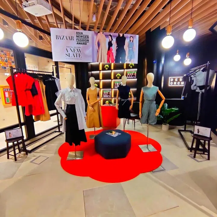 Final showcase of the NewGen 2020 special edition - A NEW SLATE collection by Silvia Teh and Rena Kok in Design Orchard.