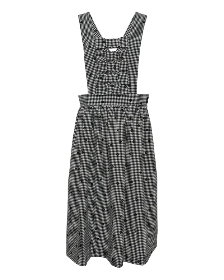 Comme des Garcons polka dot dress pinafor