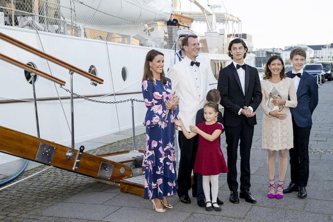 Prince Nikolai of Denmark with his royal family
Photo: Getty Images