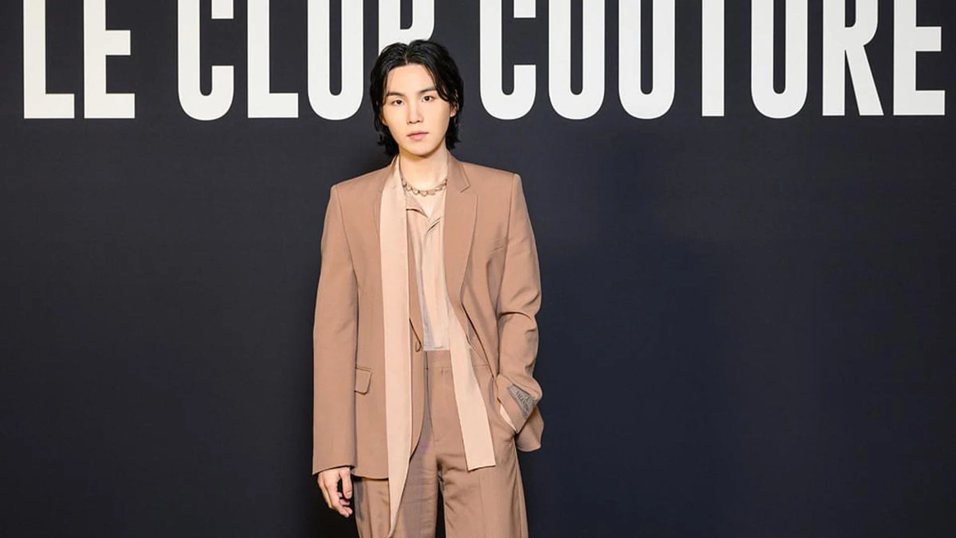 BTS Suga Valentino Le Club Couture SS23