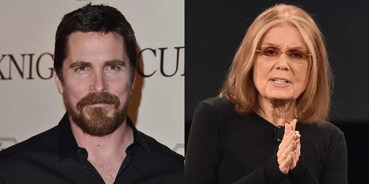 Steinem is Bale's stepmother.