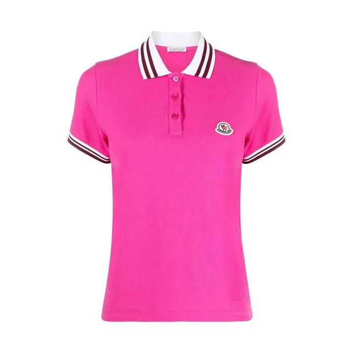 Stripe-Trim Polo Shirt, $450, Moncler at Farfetch