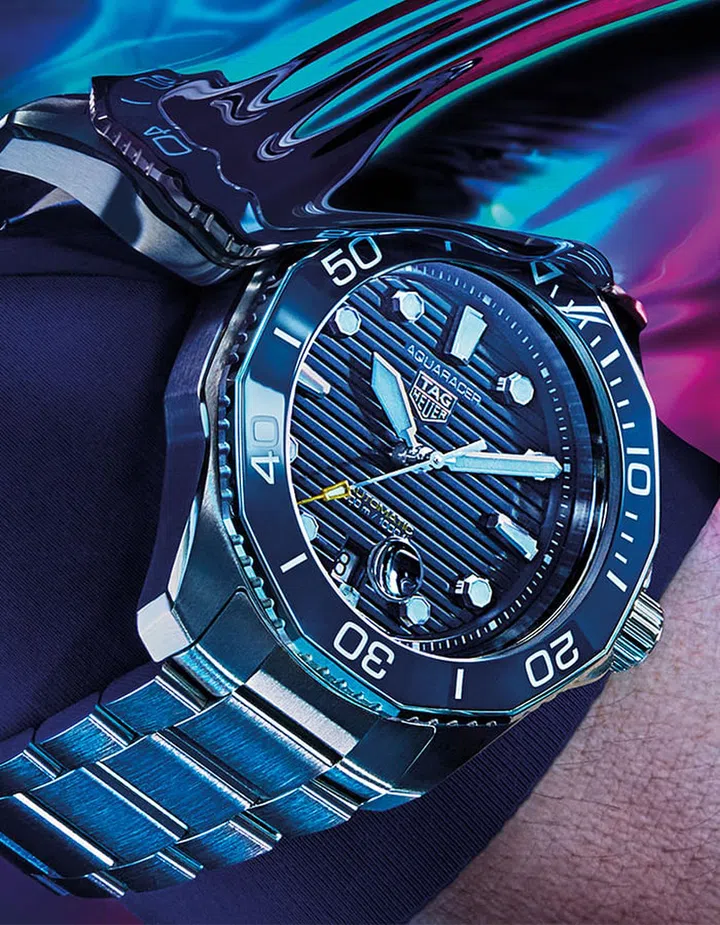 Aquaracer Professional 300 Calibre 5 Automatic (Photo: Tag Heuer)