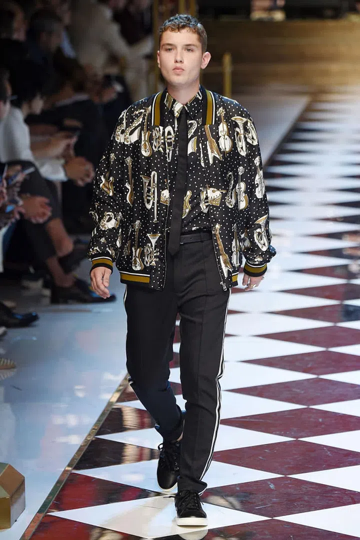 Celebrity Kids Dominate The Dolce & Gabbana Men's Show