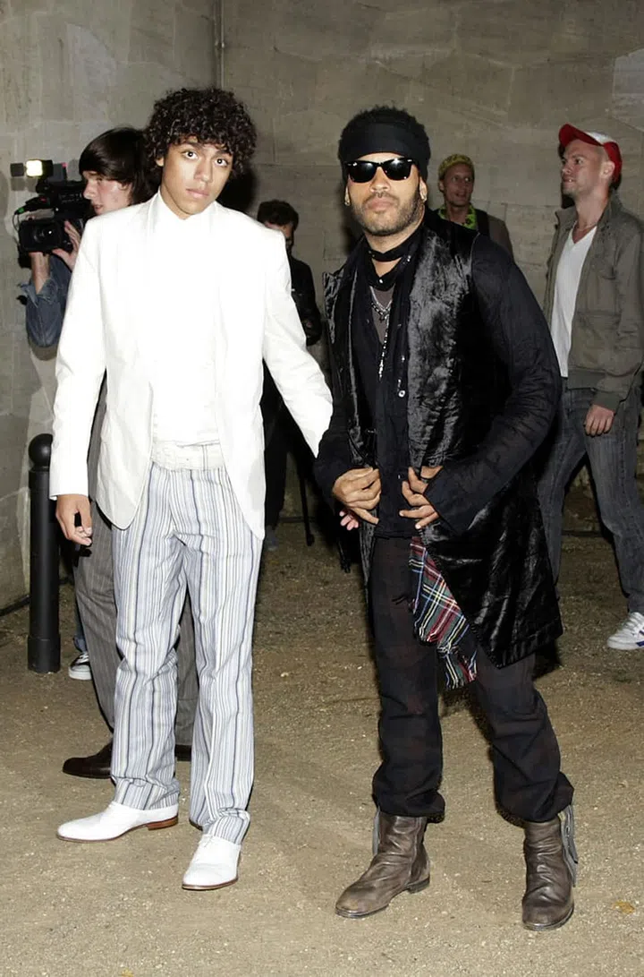At the wedding of his friend Barbara Becker. Photo: Rex Features