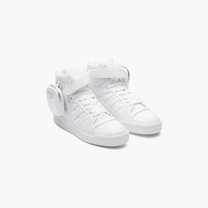 Adidas for Prada Re-Nylon Forum High-Top Sneakers, $1,750