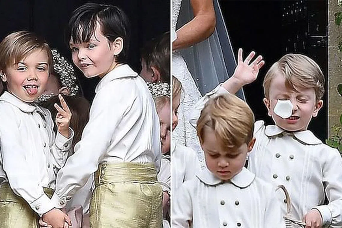 These Cheeky Page Boys Stole The Show At Pippa Middleton's Wedding