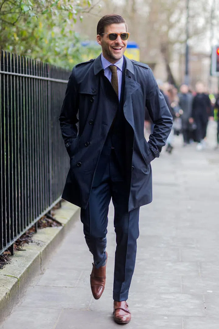 At London Collections Men.Photo: Getty