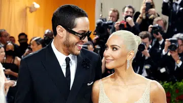 Kim Kardashian and Pete Davidson