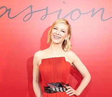Cate Blanchett Giorgio Armani Si Passione Fragrance