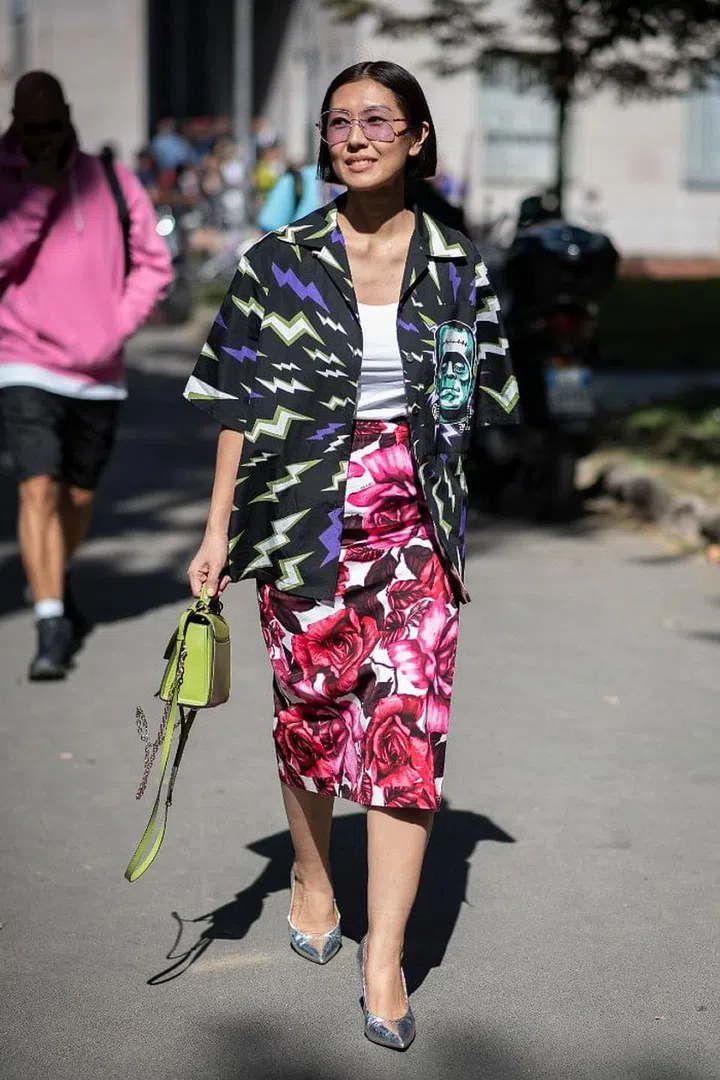 Styling Kaleidoscopic Prints And Colours For The Everyday