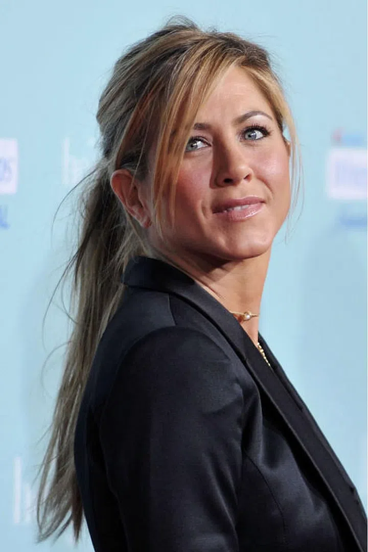 Where: The premiere of He's Just Not That Into You, 2009
The style: A smooth ponytail is one of Jennifer Aniston's favourite up-do styles.Photo: Getty