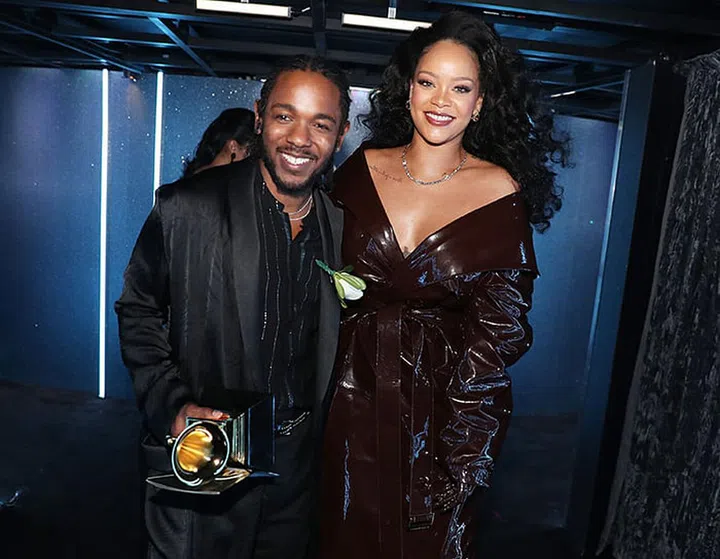 rihanna grammys 2018