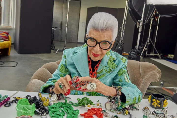Iris Apfel. Photo: Courtesy