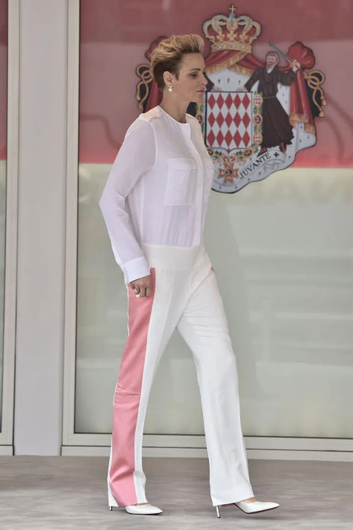 The last person to hold the title of Her Serene Highness was Grace Kelly, Charlene's mother-in-law.