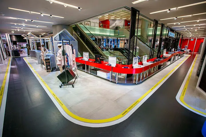 chanel x pedder on scotts