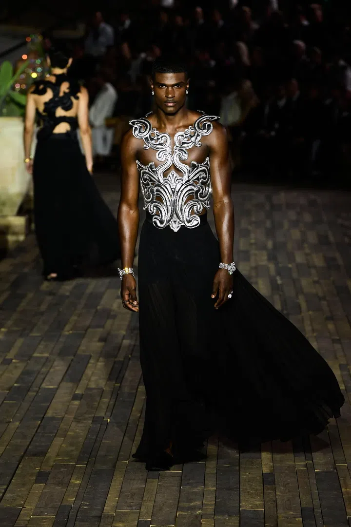 Dolce &amp; Gabbana Alta Moda show at the Piazza Duomo, Siracusa, Sicily, July 9, 2022