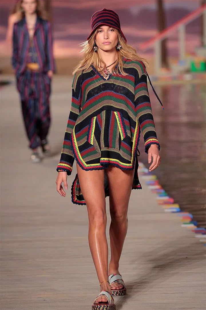 hialey baldwin, nyfw, ss16, tommy hilfiger