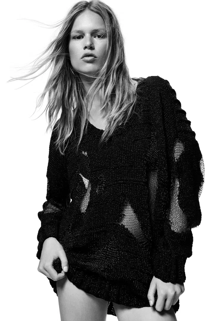 Spring 2009 marled sweater, $750, alexanderwang.com