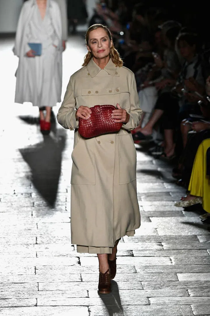 Lauren hutton bottega veneta campaign